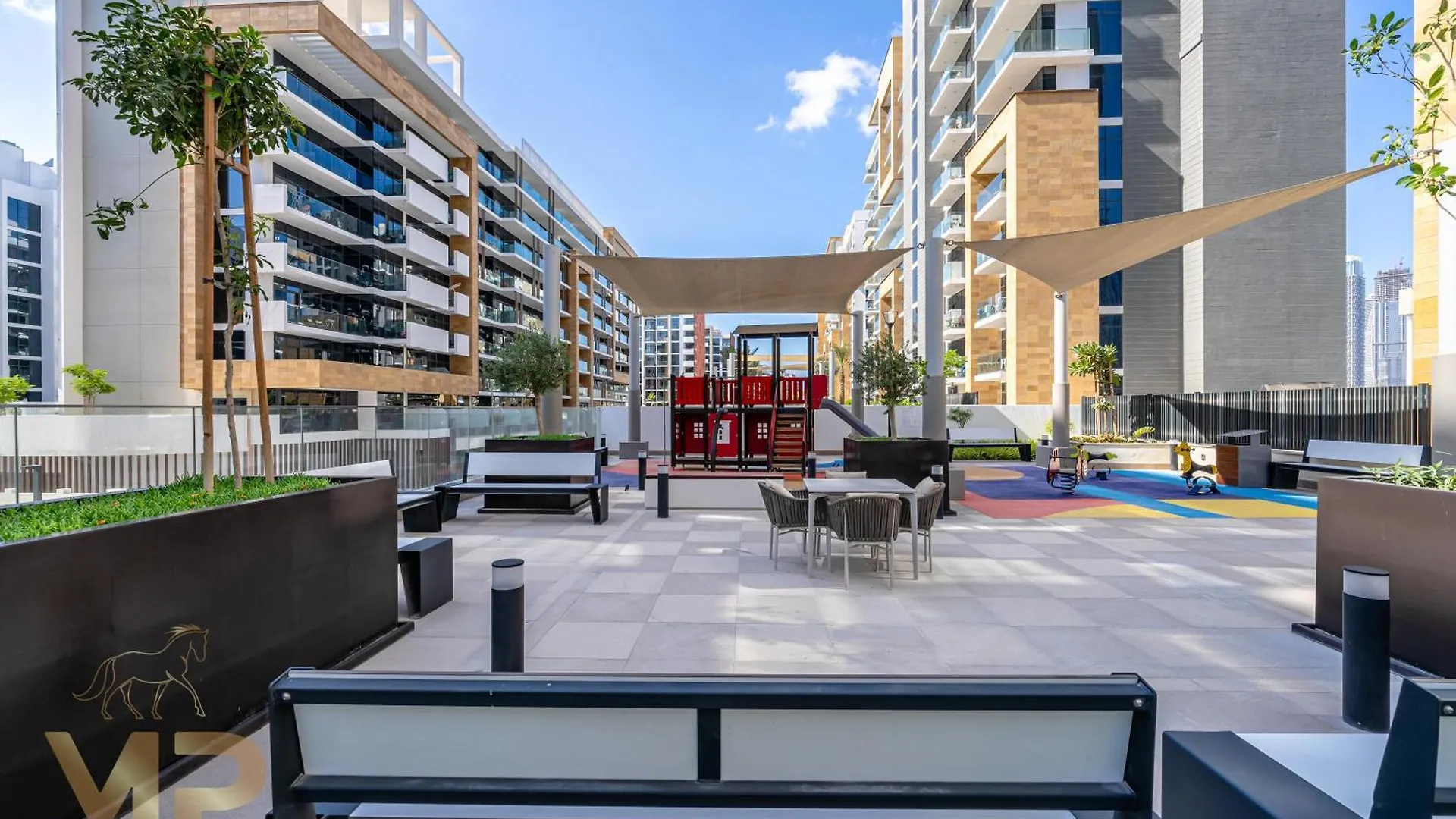 شقة Marcopolo - Chic Studio Huge Balcony & Top-Notch Amenities دبي الإمارات العربية المتحدة
