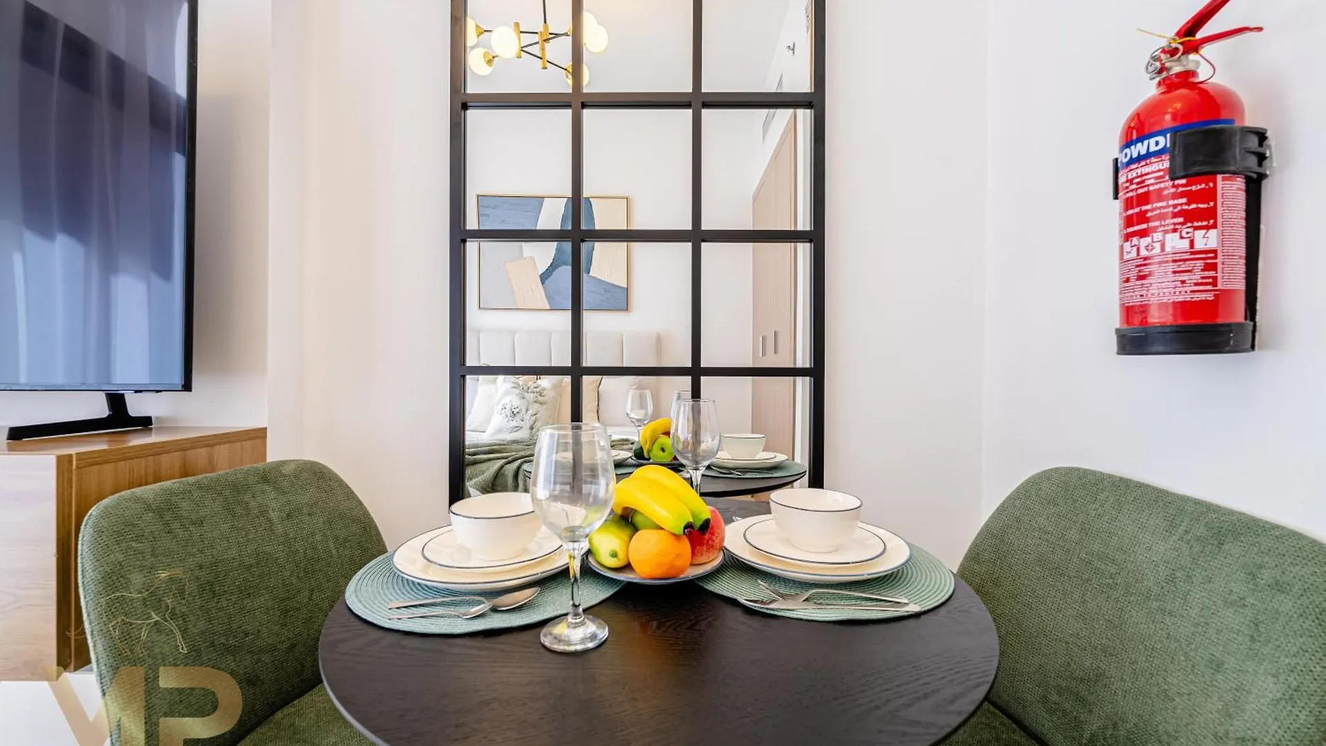 شقة Marcopolo - Chic Studio Huge Balcony & Top-Notch Amenities دبي