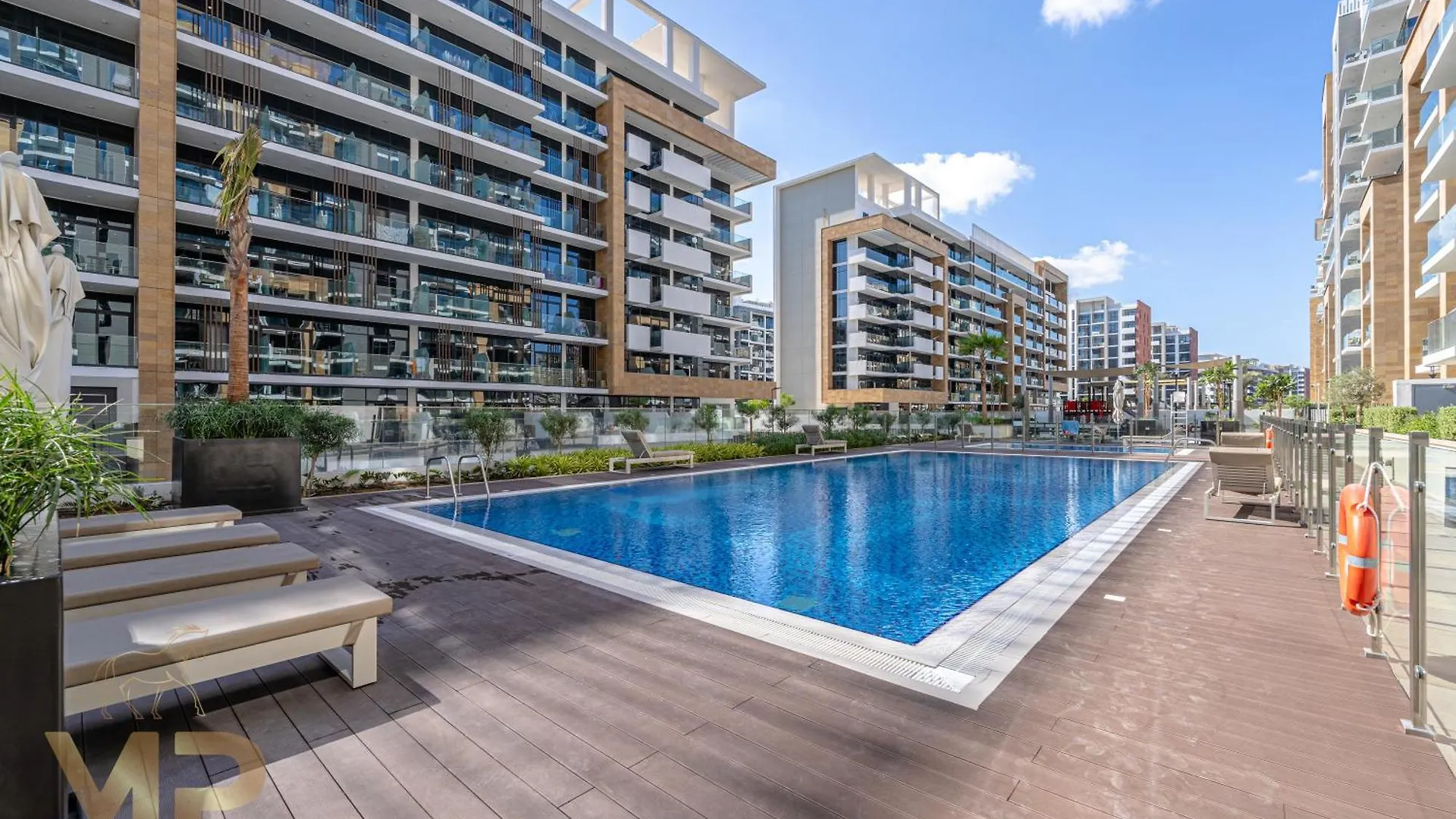 شقة Marcopolo - Chic Studio Huge Balcony & Top-Notch Amenities دبي الإمارات العربية المتحدة